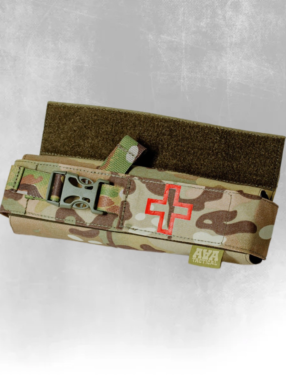 Напашный тактический подсумок, утилитарный, аптечка Мультикам (Три А Тактикал)